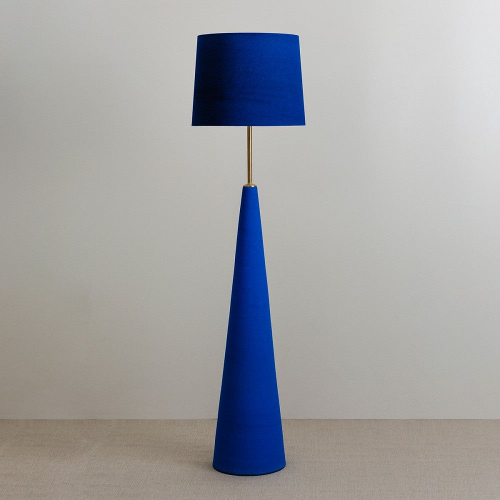 True Blue Triangle Floor Lamp Cathrine Raben Davidsen