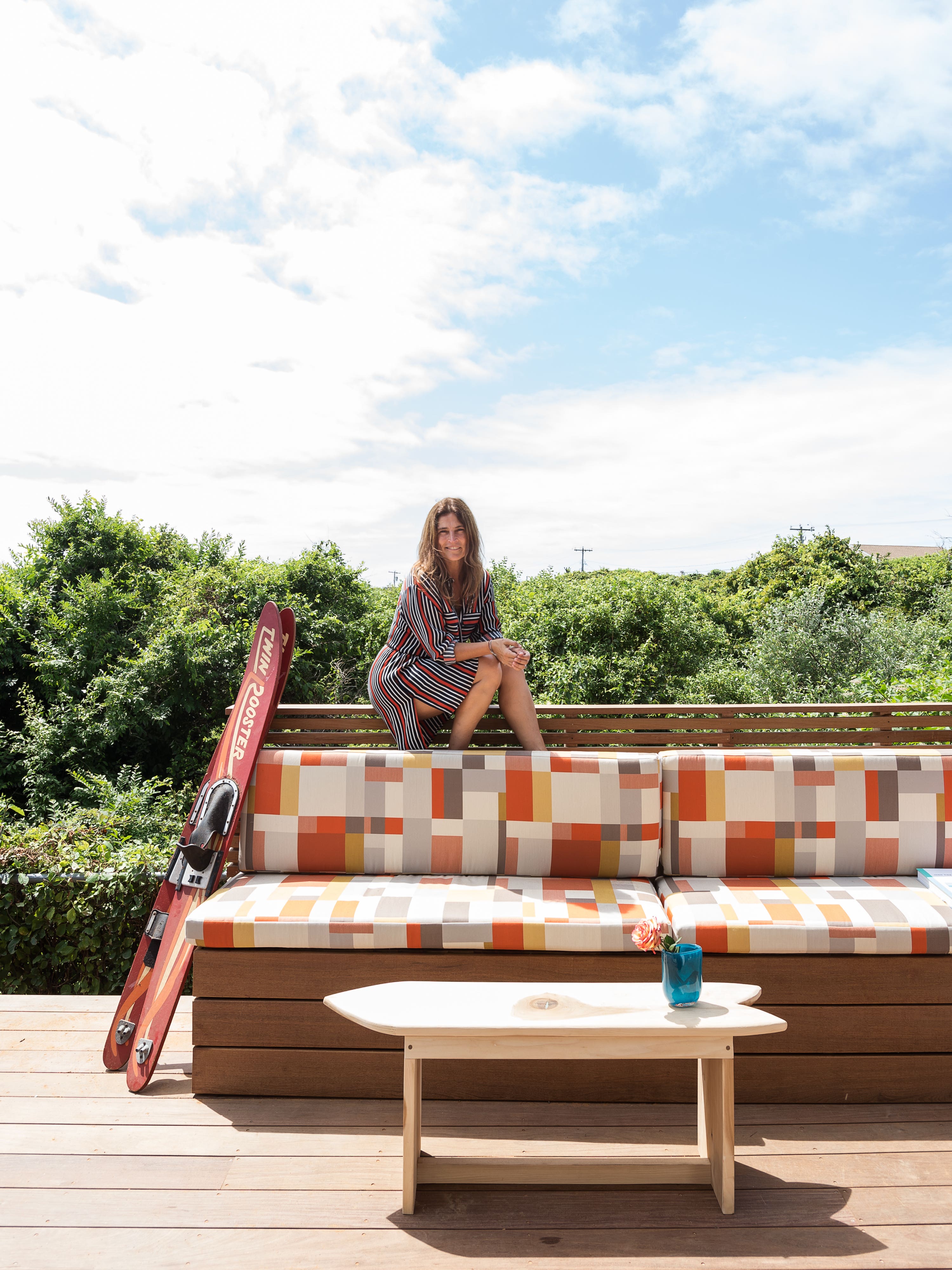 The Novogratz Transformed a Montauk Mobile Home Into a Chic Surf Shack