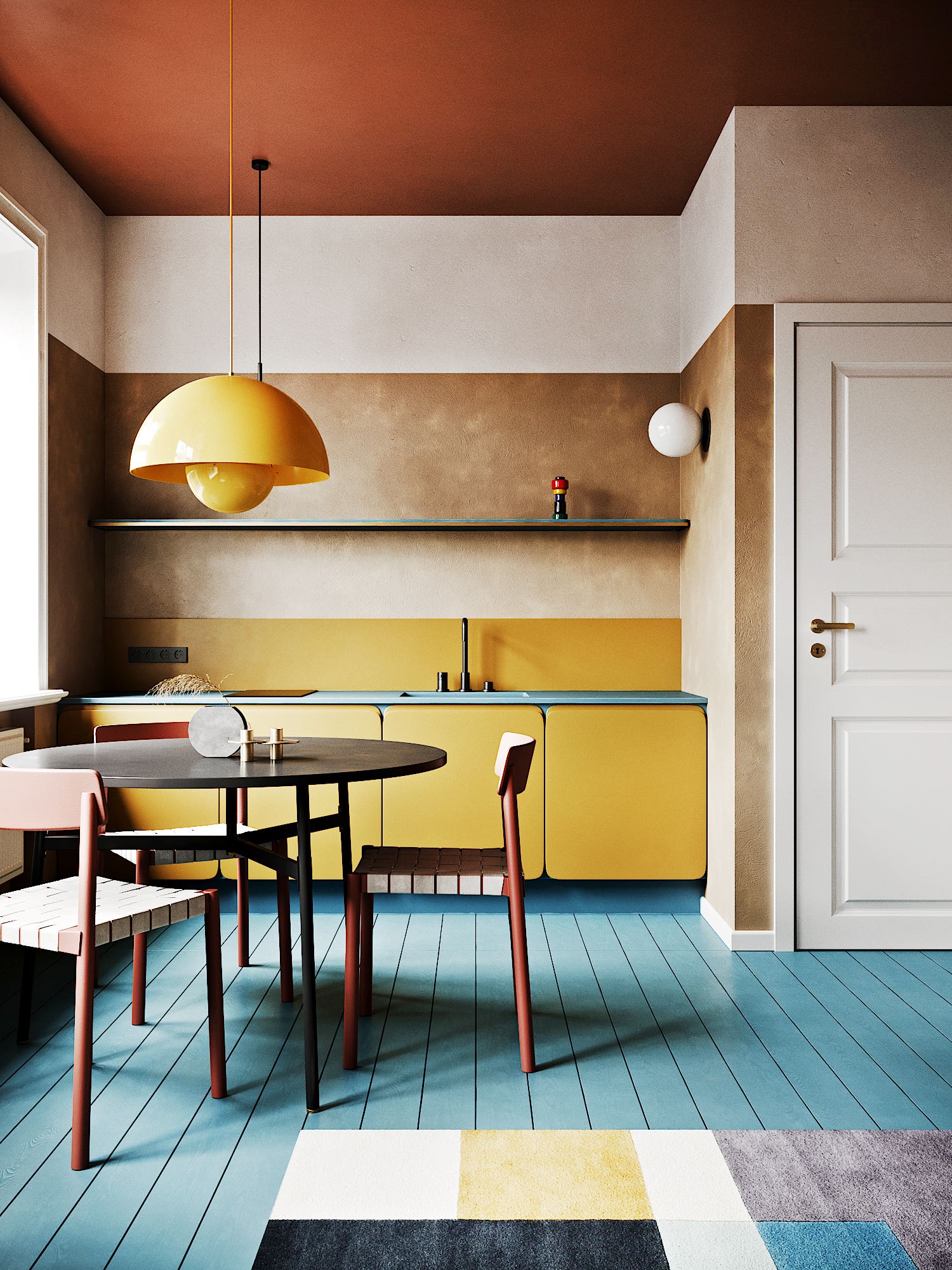 Maybe You Should Paint Your Kitchen Cabinets Many, Many Different Colors