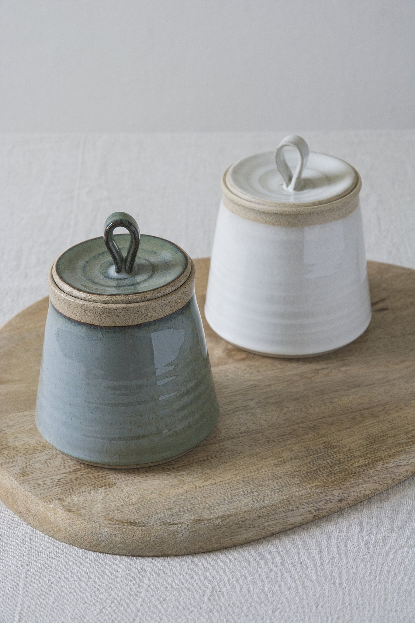 Handmade Ceramic Kitchen Canister