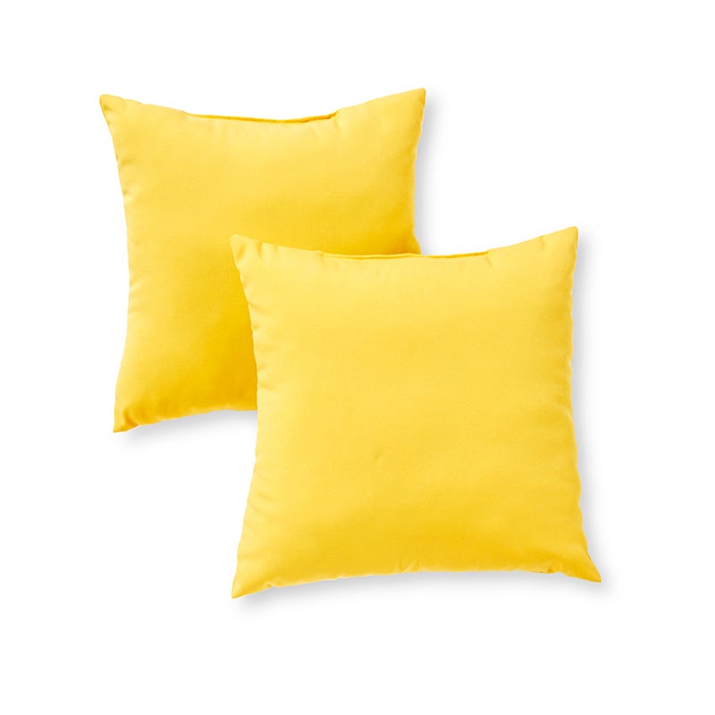 walmart yellow pillows