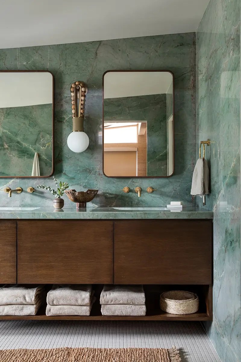 Our 14 Favorite Bathroom Ideas Include This Stylish Storage Solve