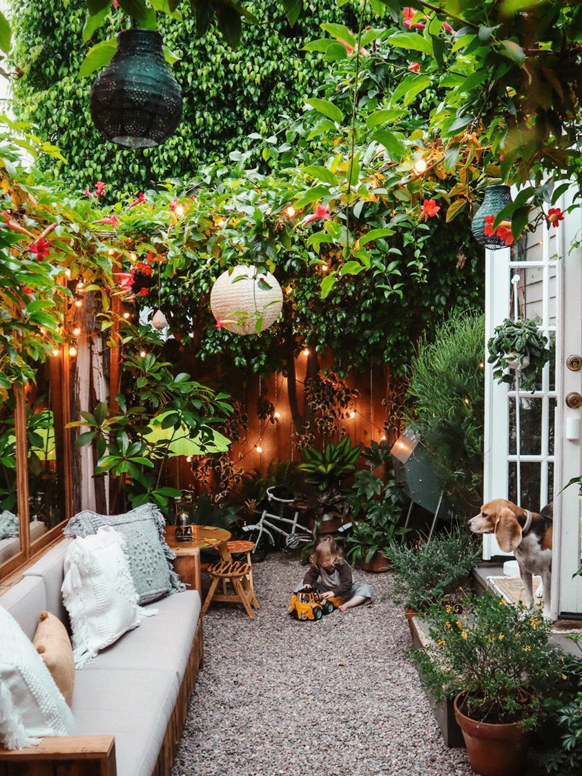 How I Turned My Tiny Backyard Into an Outdoor Oasis