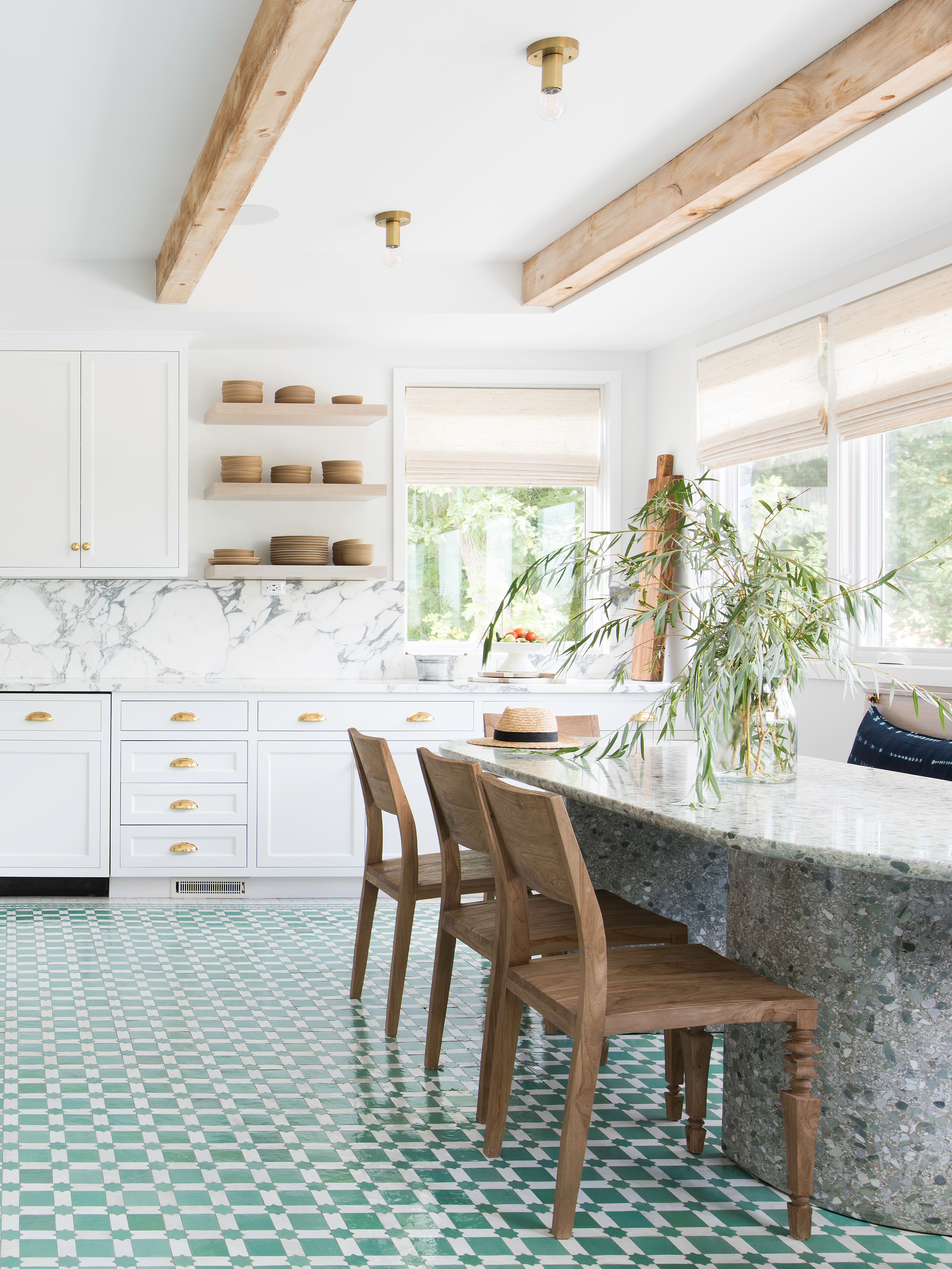 This Renovation Starts With Colorful Green Tile and Only Gets Better
