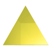 Triangle Yellow Mirror