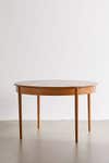round midcentury dining table