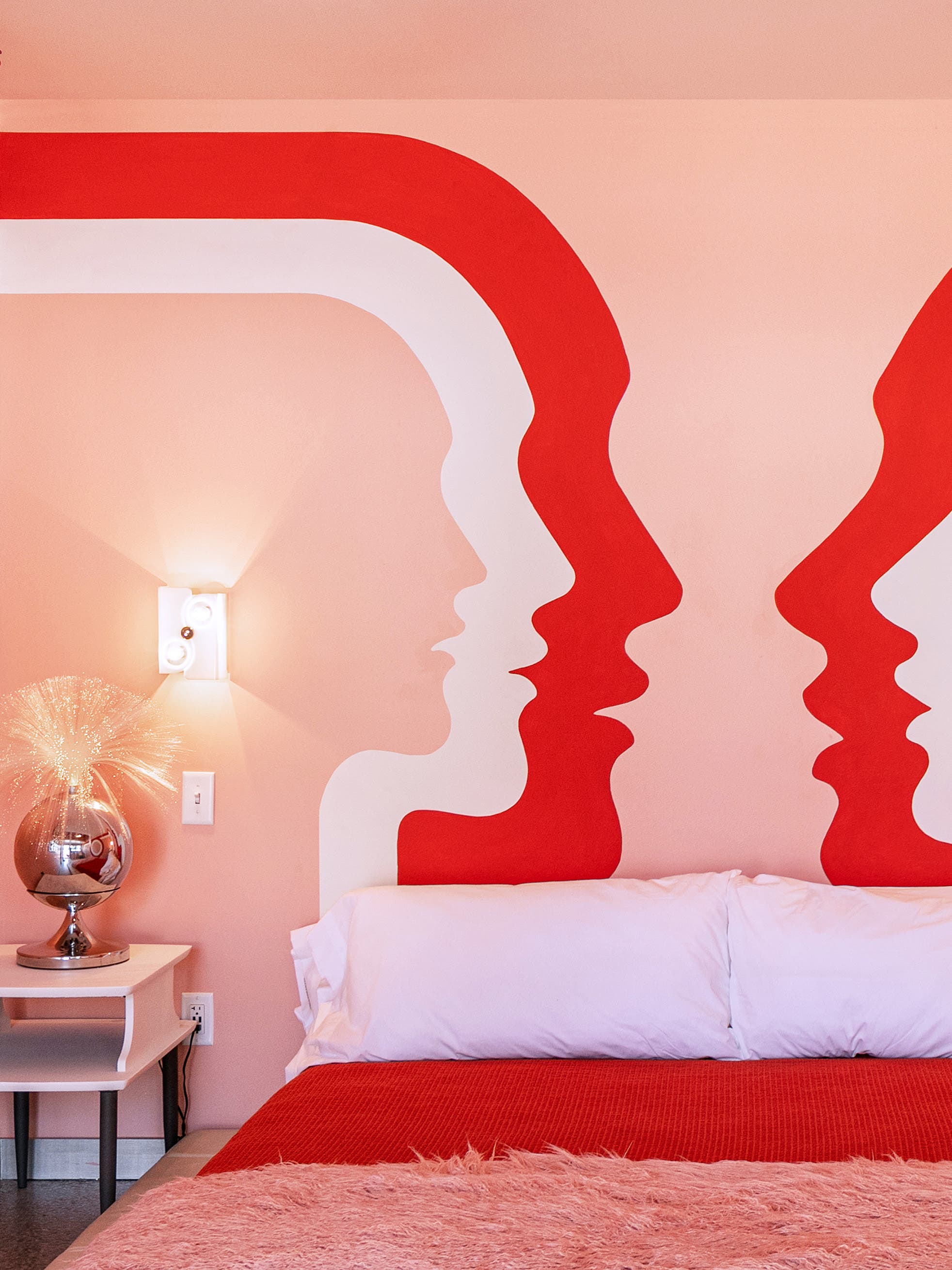 Even the Wallpaper in This Quirky New Motel Is Authentically Retro