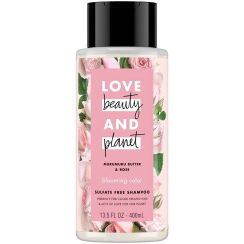 Love Beauty _ Planet Murumuru Butter _ Rose Blooming Color Shampoo