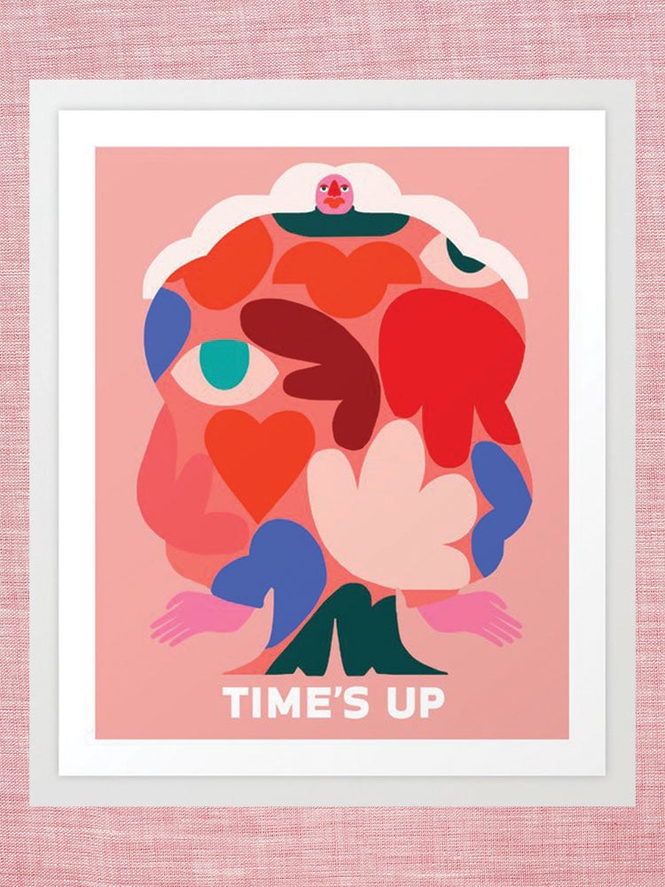 Society6 Wants You to Keep the Time’s Up Movement Top of Mind