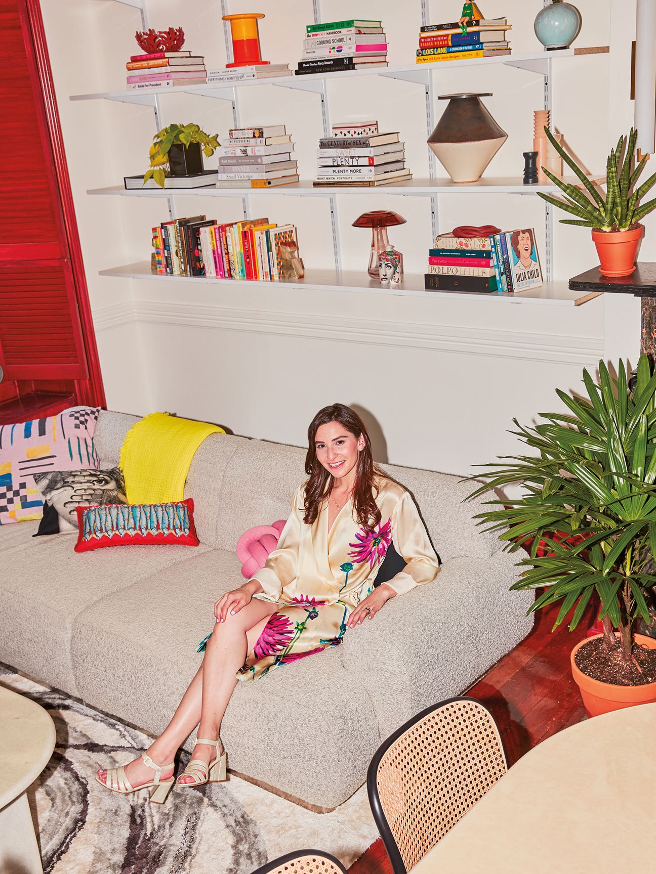 From a Fruit Chandelier to Fornasetti, Sierra Tishgart’s Home Has It All