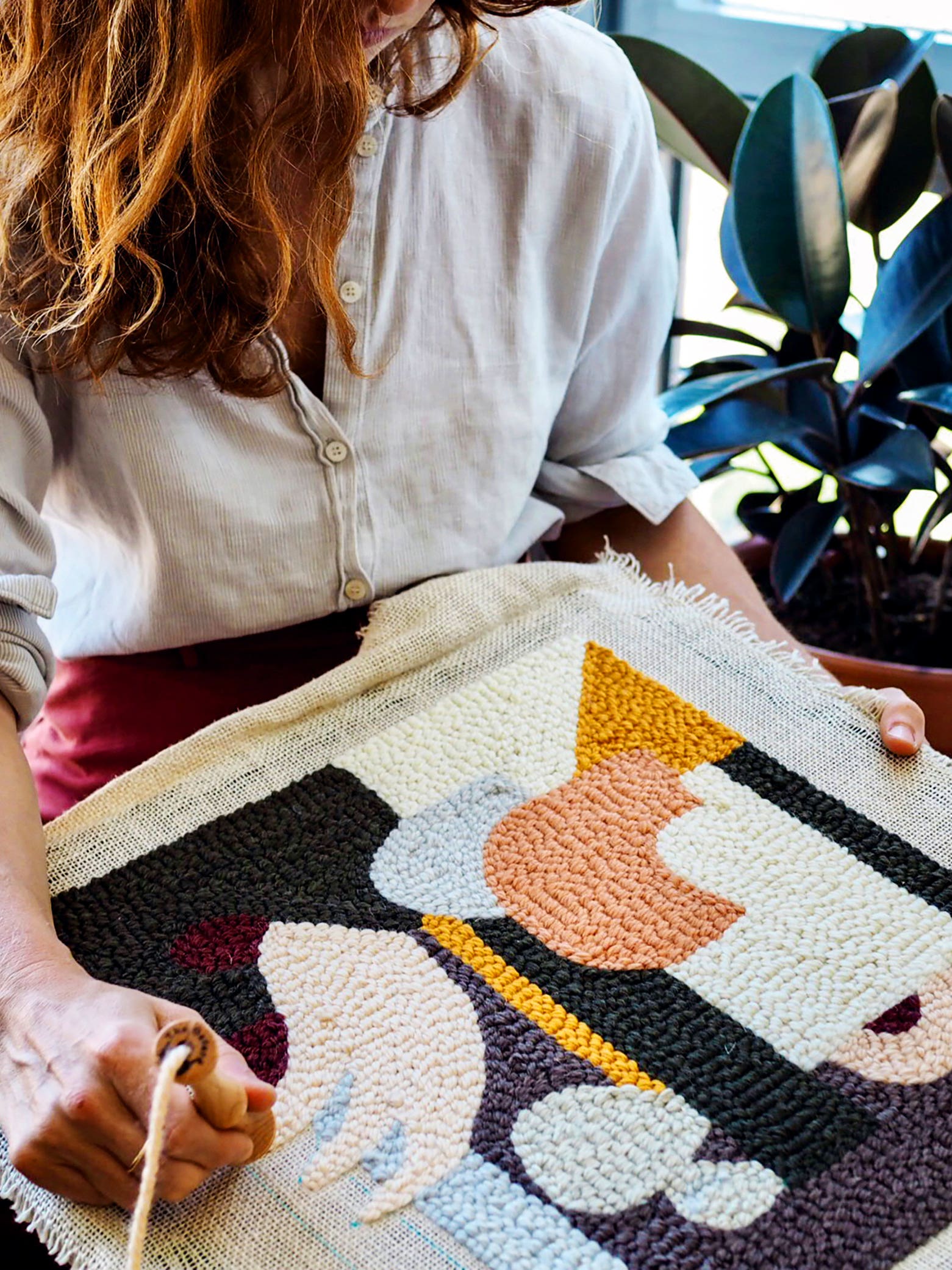 A (Surprisingly Simple) Bath Mat Project to DIY This Weekend