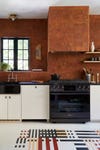 Modern Kitchen With Terra Cotta Tile