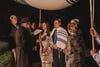 Jewish ceremony under a huppah
