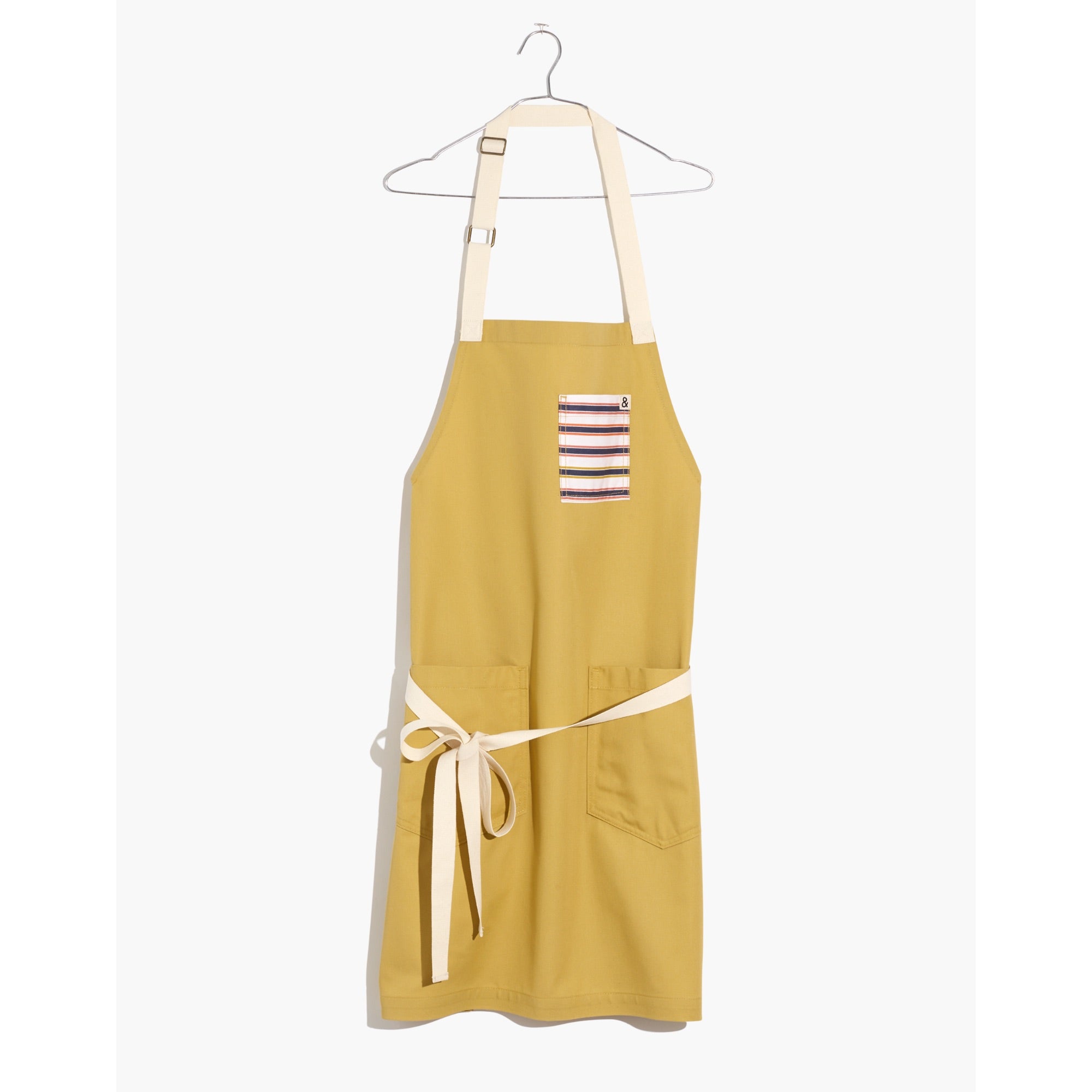yellow apron