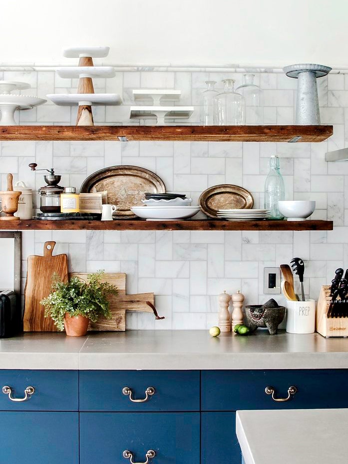blue-kitchen-open-shelving