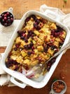 Cornbread stuffing with cranberries