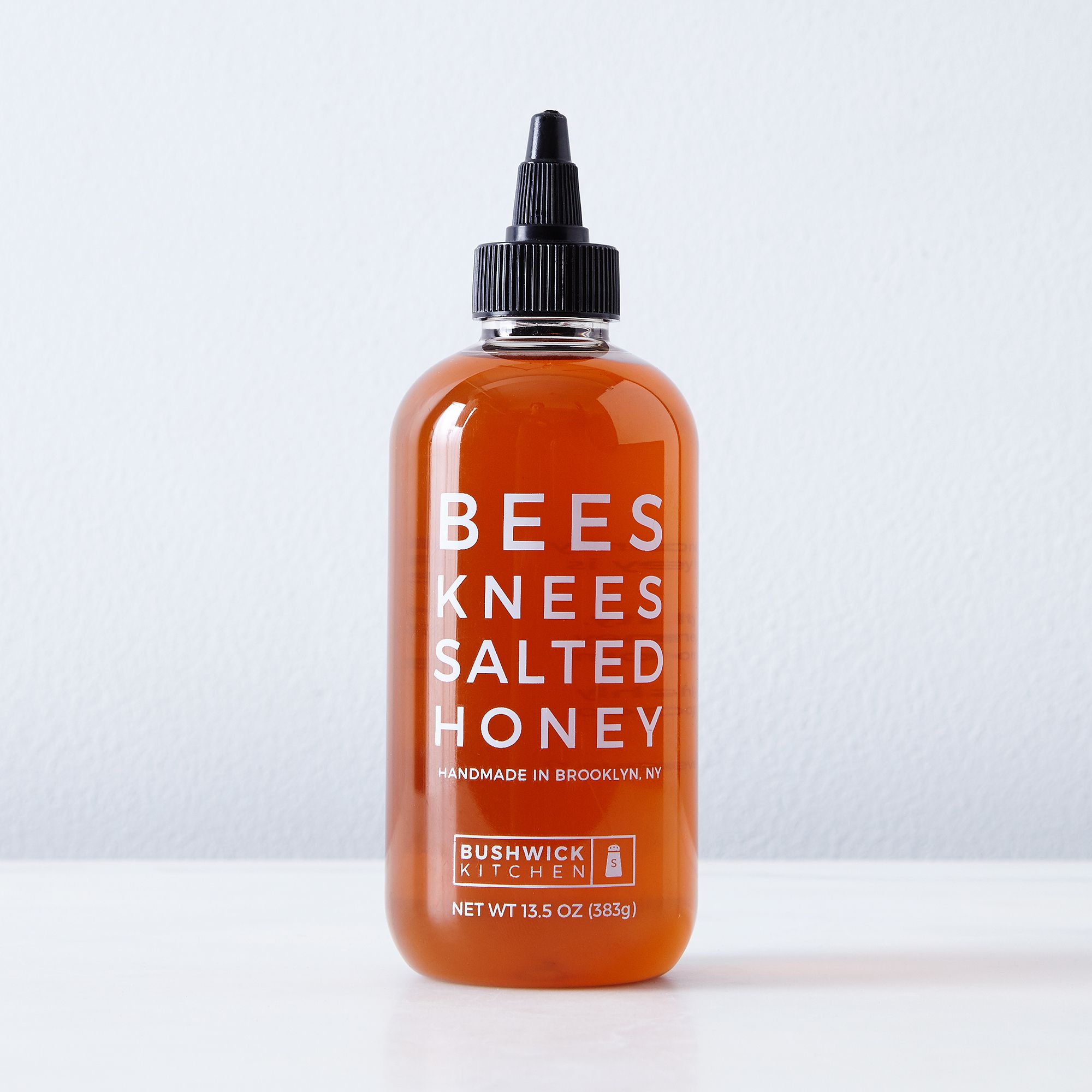 bottle of salted honey