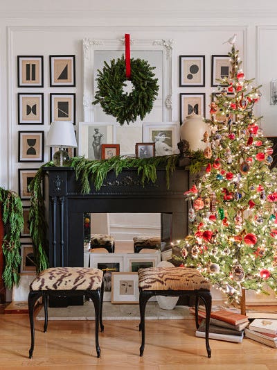 This Designer Goes All Out for the Holidays—Peek Inside His Home