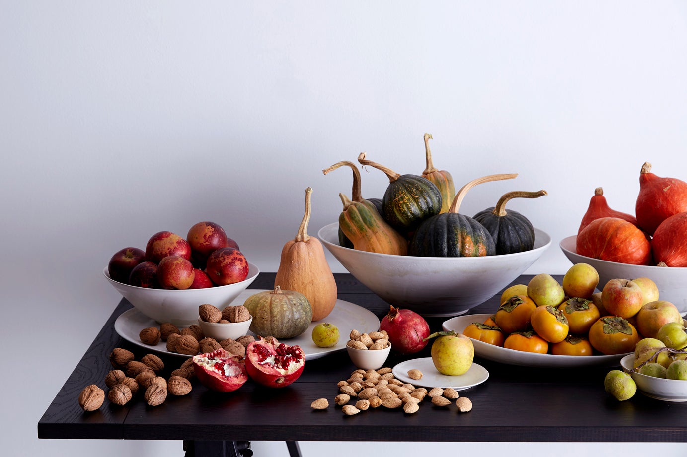 fall vegetables on a table