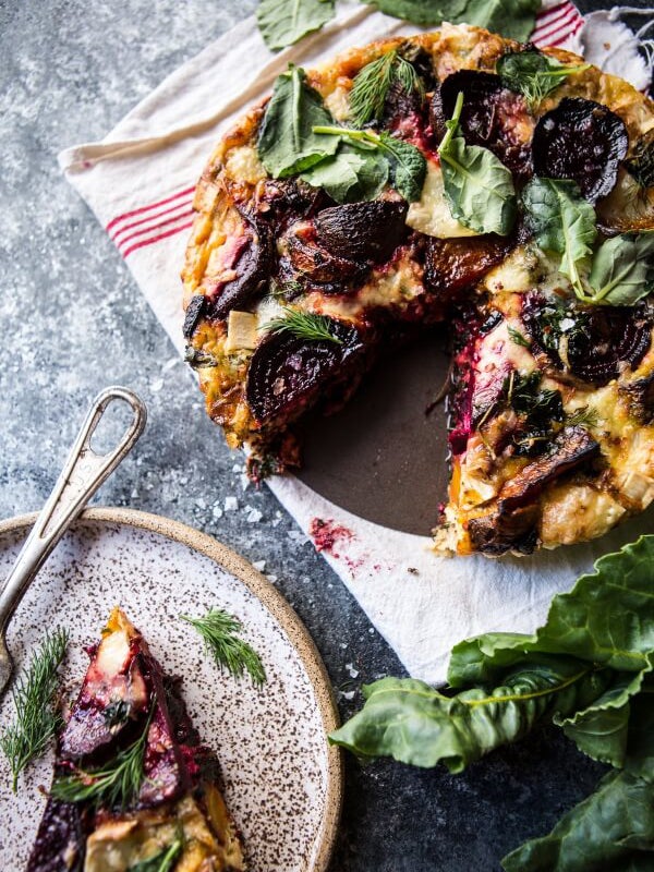 quiche with beets