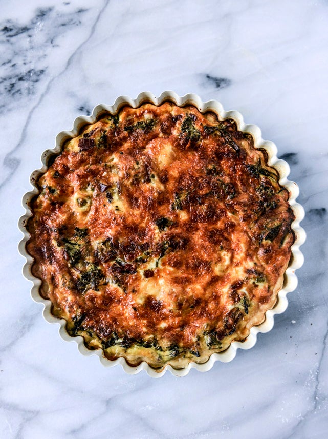 quiche with bacon and broccoli