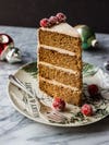 multi layer Christmas spice cake