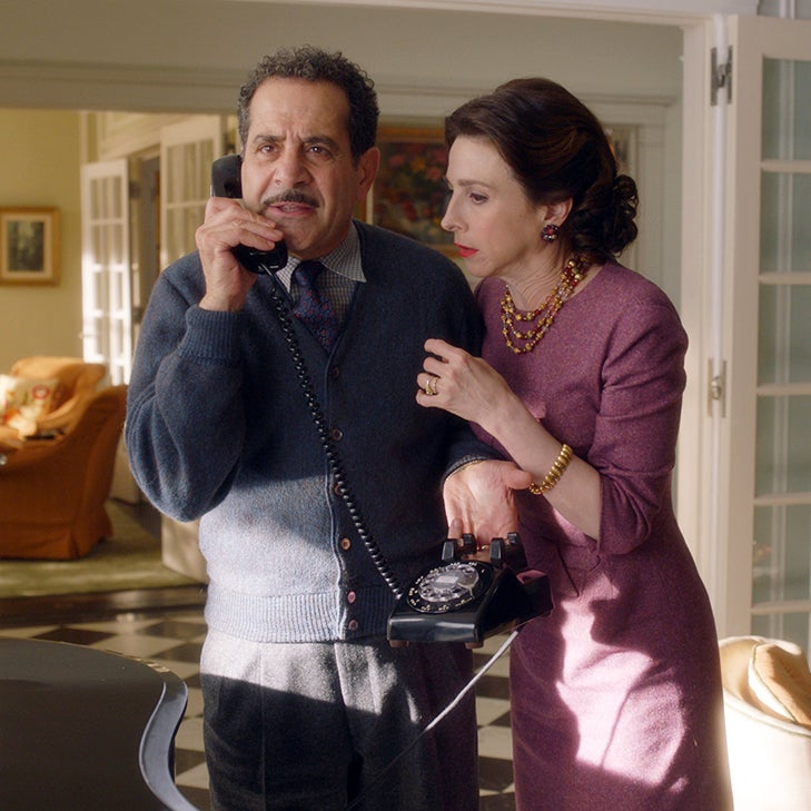 Abe and Rose Weissman in The Marvelous Mrs. Maisel