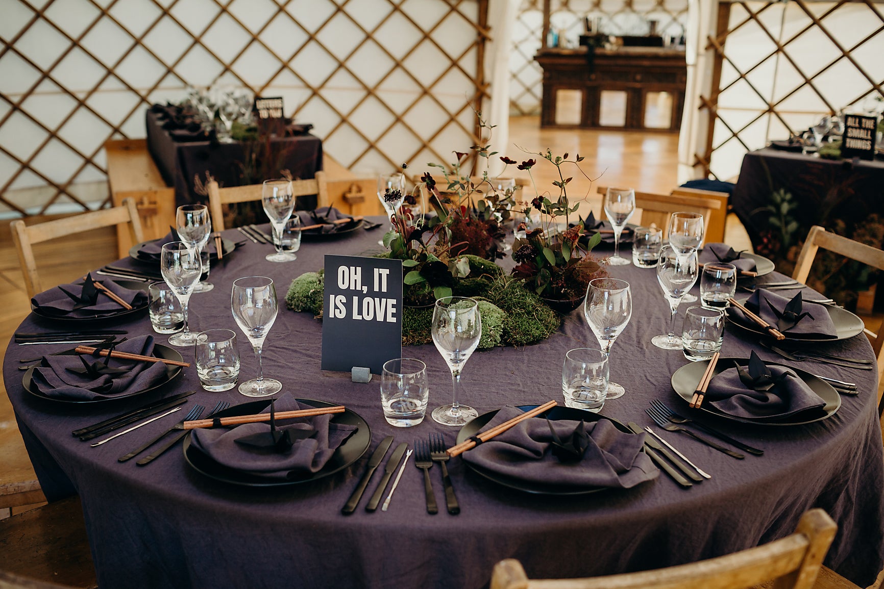 Gothic tablescape