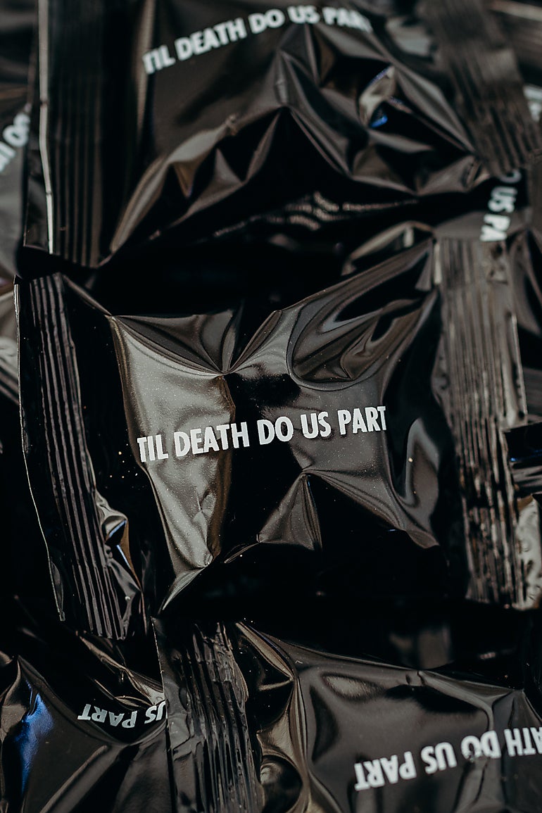 'Til Death Do Us Part candies