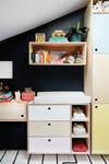 Kids room with modular storage