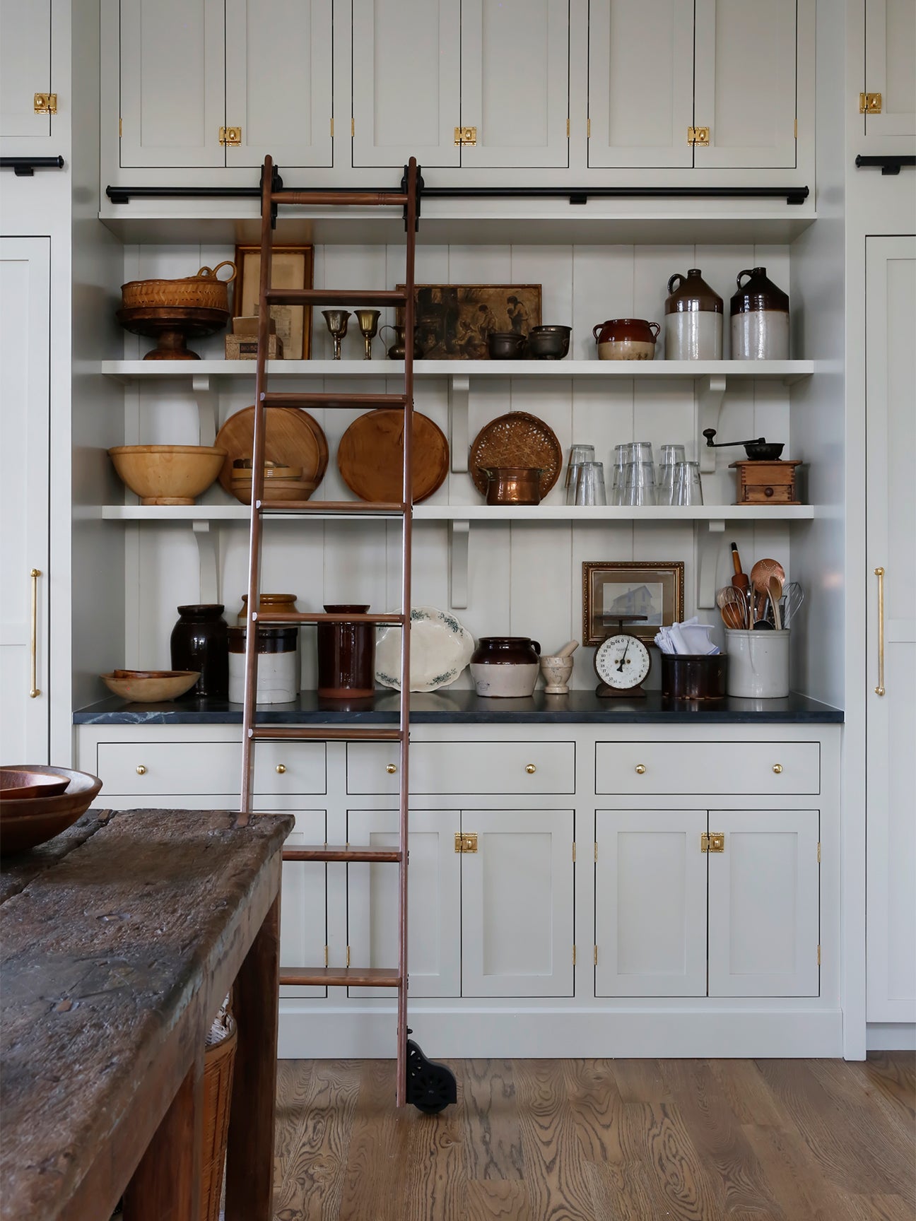 20 Farmhouse Kitchen Cabinets That Are Here to Charm   domino