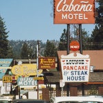 Retro motel signs