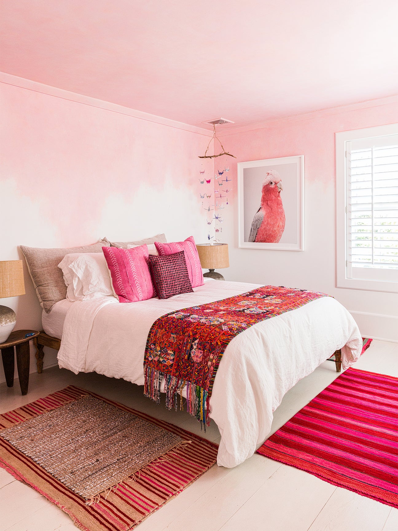 Pink bedroom