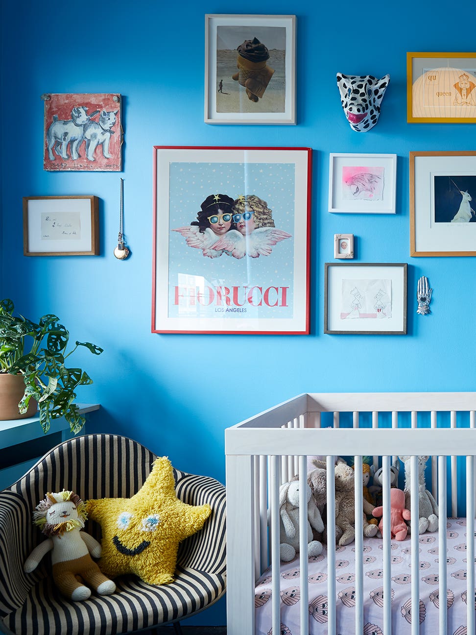 Electric Blue Paint Wasn’t Actually Piera Gelardi’s First Choice for Her Nursery