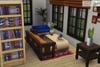 Living room in The Sims