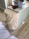plywood rounded end of peninsula