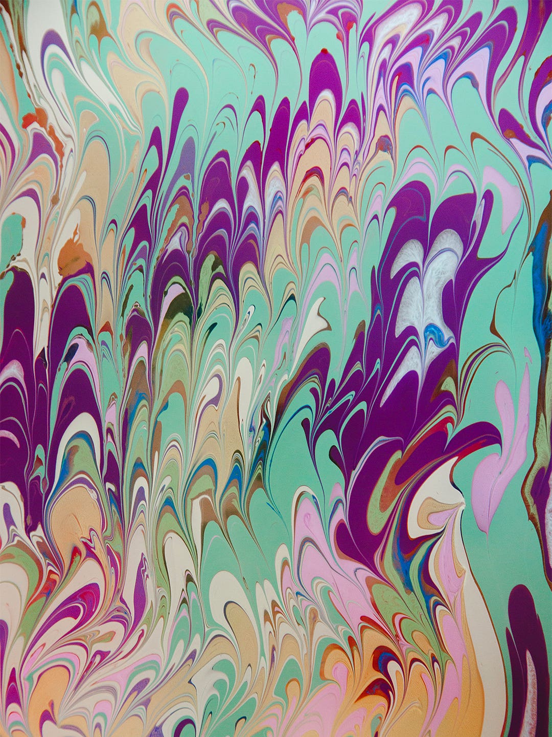If You Love All Things Tie-Dye, You Need to Try Fabric Marbling