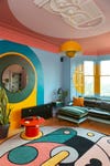 Colorful living room by Sam Buckley