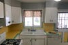 yellow tile countertops old kitchen