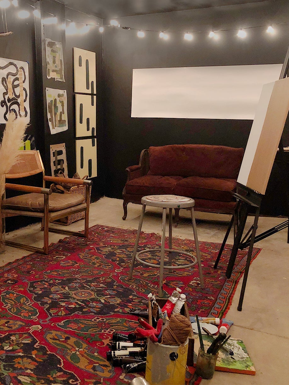 After - garage art studio