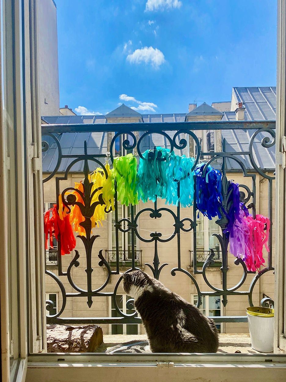 Parisian balcony