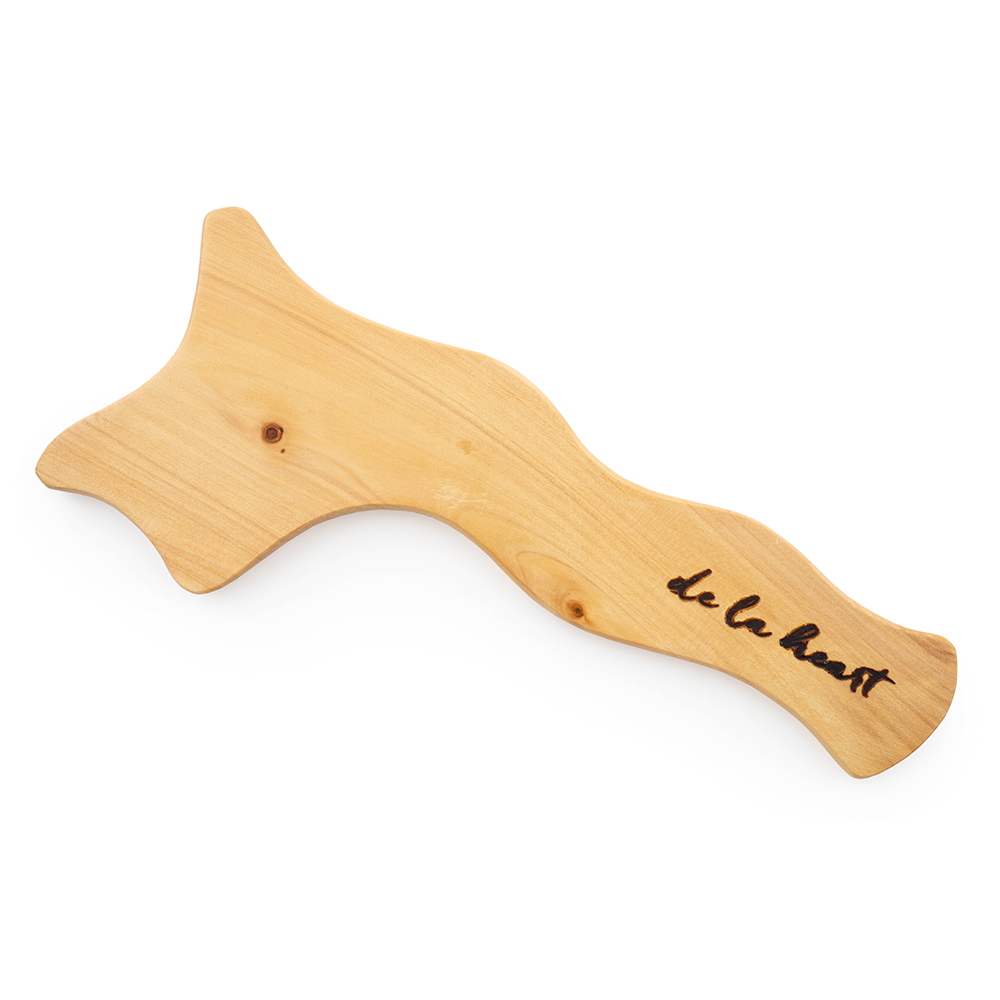 Wooden Lymphatic Drainage Tool