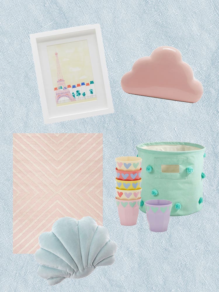 In a Kid’s Room, Pastels Can Have Personality, Too
