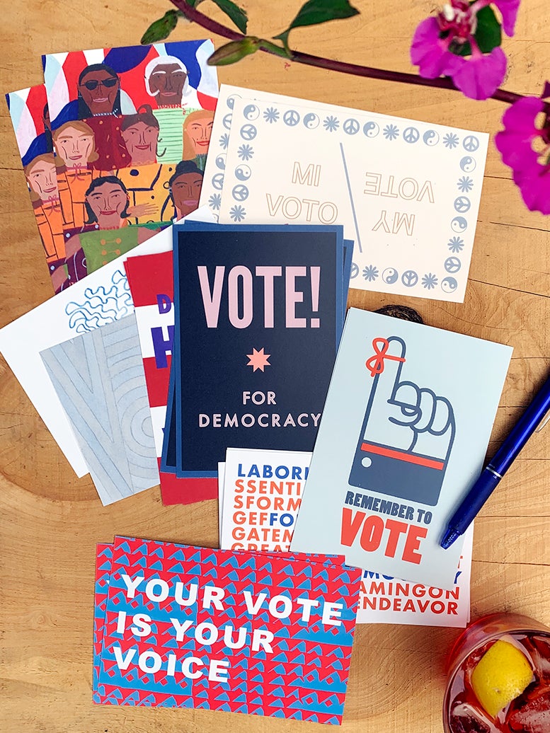Get Out the Vote postcards