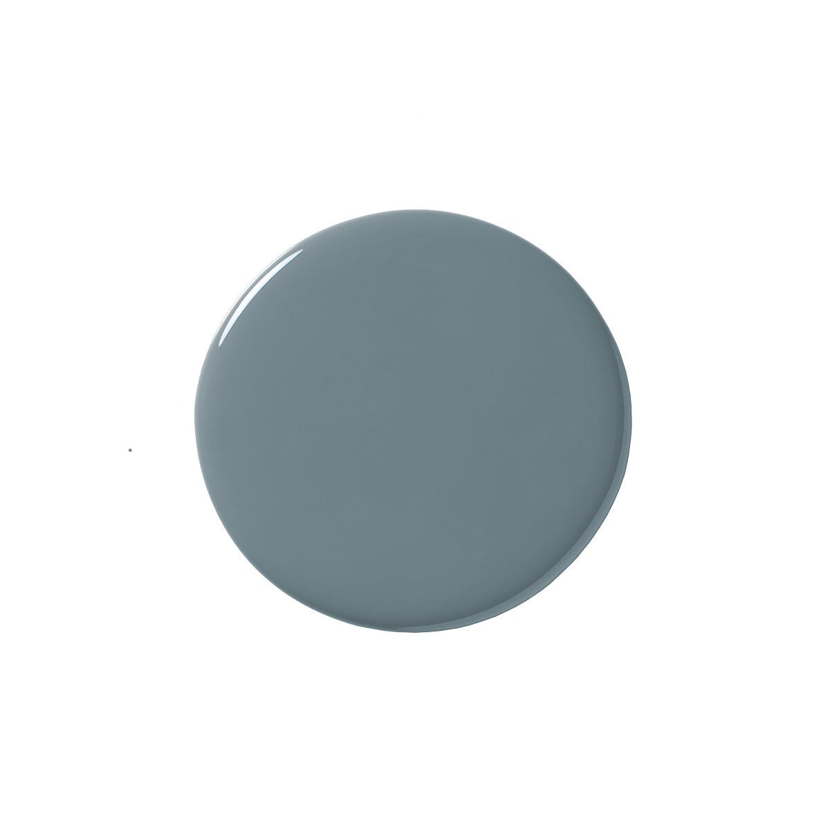 grey blue paint blob