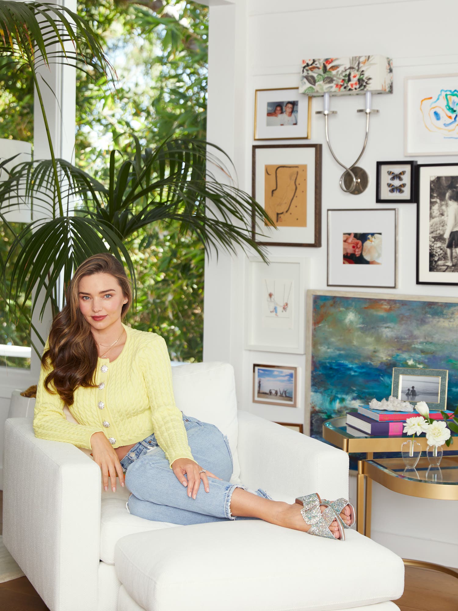 Miranda Kerr’s Furniture Collection Is Inspired by Her Crystal Obsession