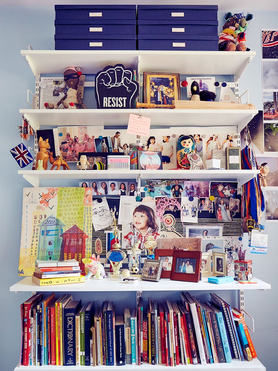 Teen bookshelf