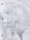 drawing of a treehouse