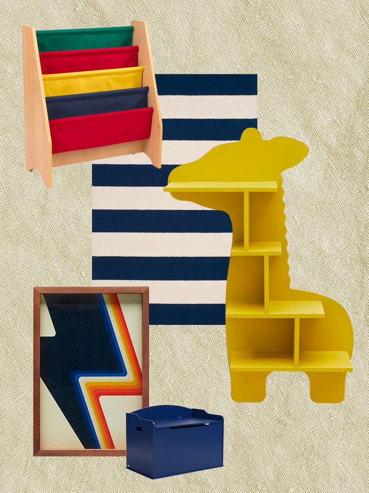 What Your Kids’ Room Is Missing: A Mondrian-Inspired Palette