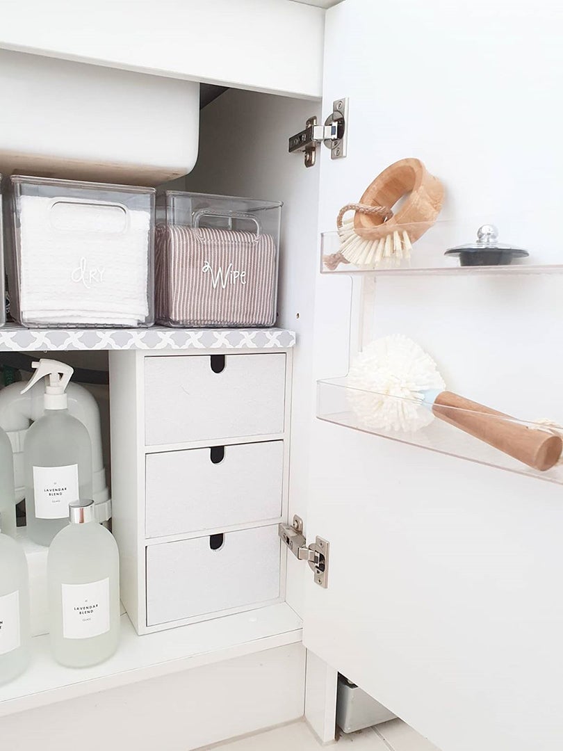 18 Under Sink Storage Ideas That Will Bring Peace to Your Bathroom